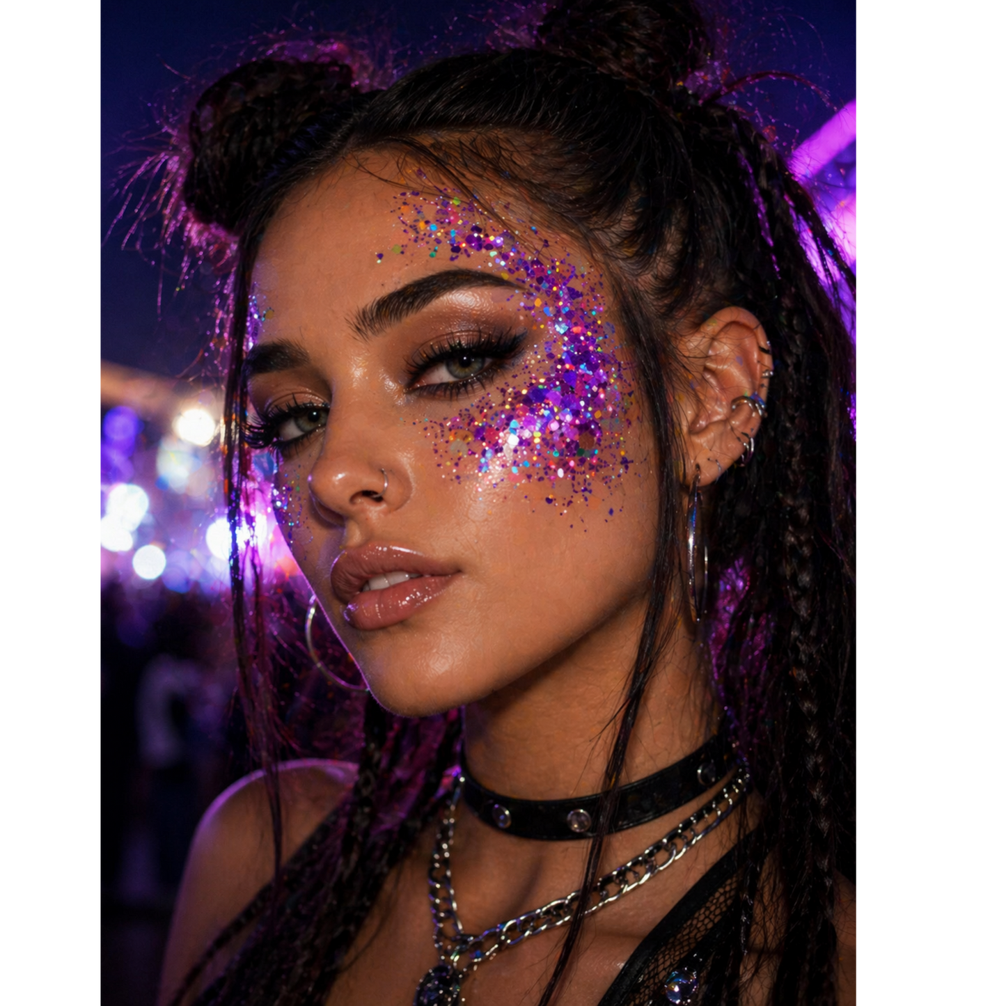 Purple Reign Glitter Gel